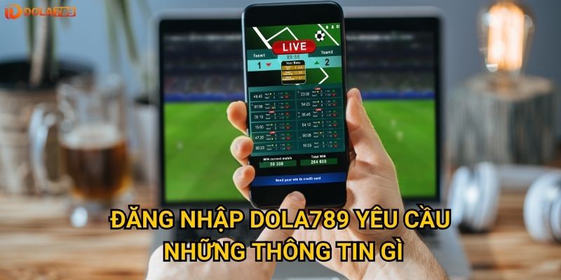 Đăng nhập Dola789 yêu cầu những thông tin gì?
